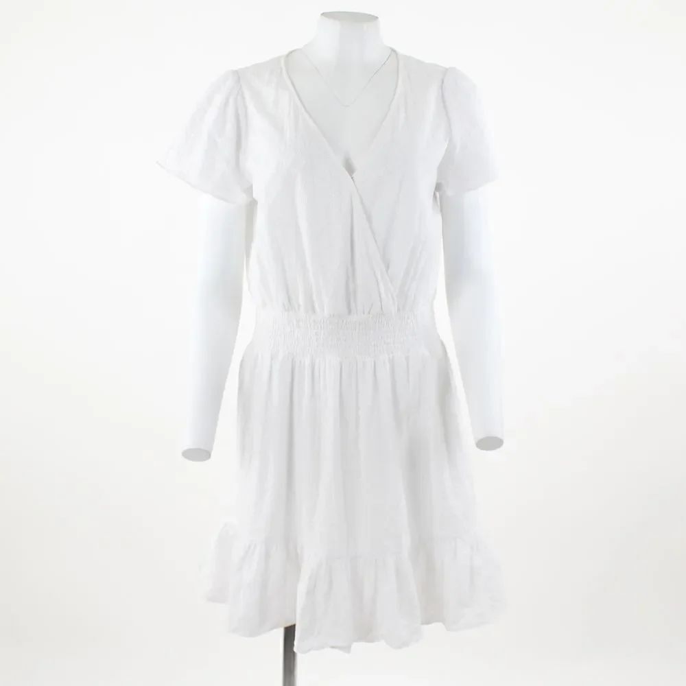 Michael Michael Kors Julia Eyelet Dress in White - Picture 2 of 5